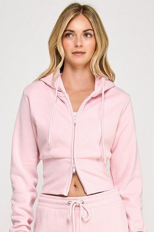 Two Way Zipper Hoodie