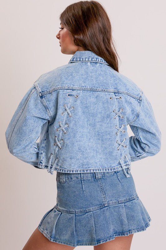 Denim XOXO Jacket