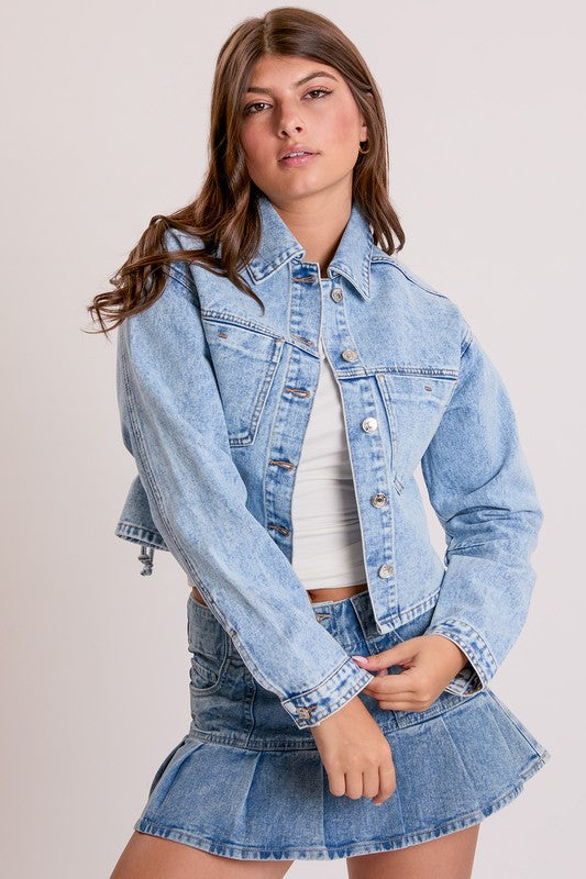 Denim XOXO Jacket