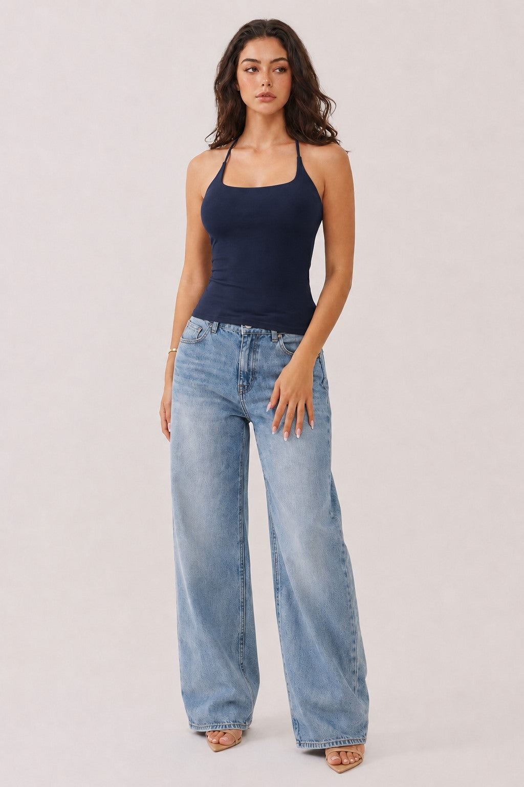 Halter Tank Tie UP