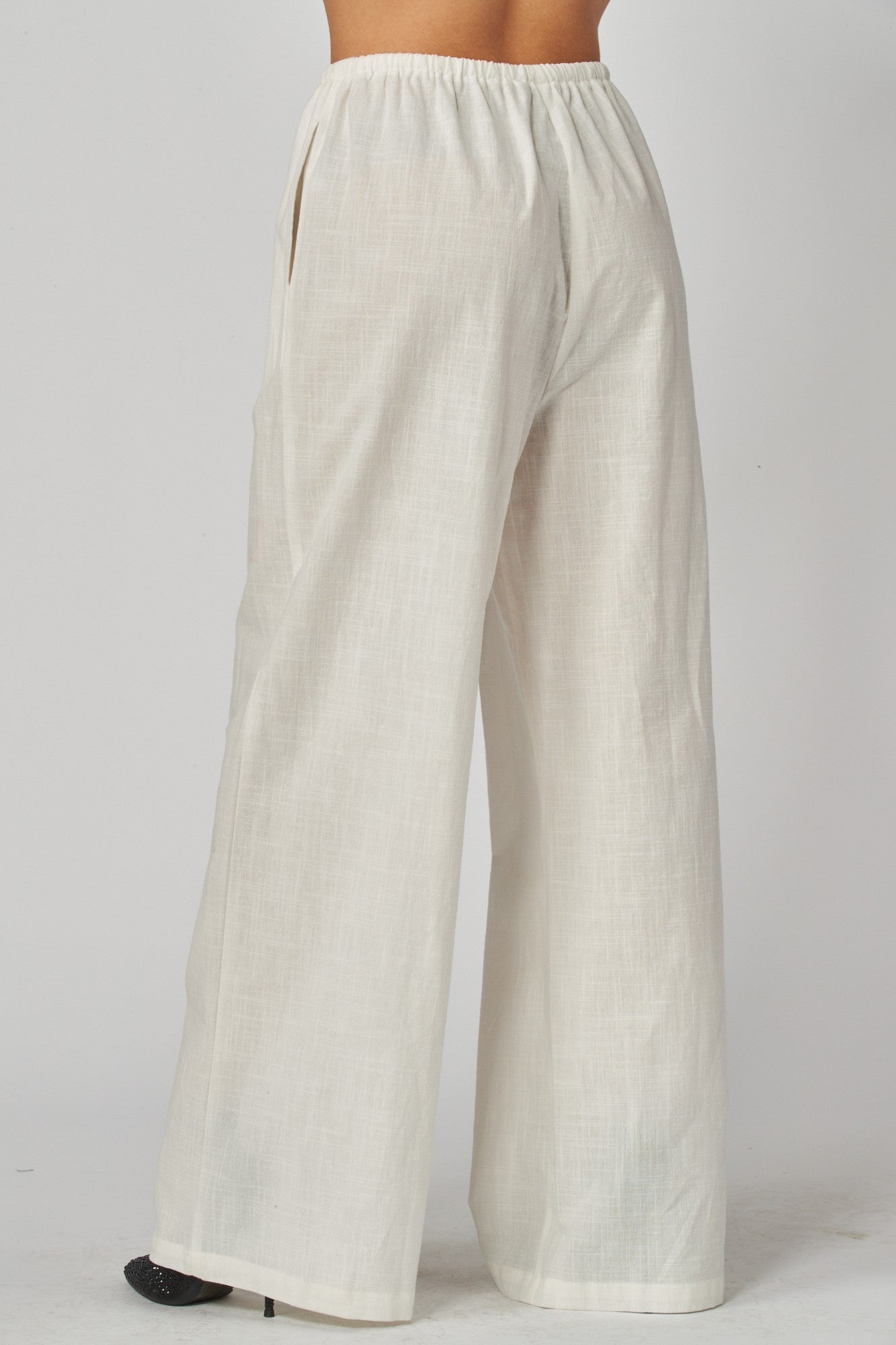Linen Drawstring Pants