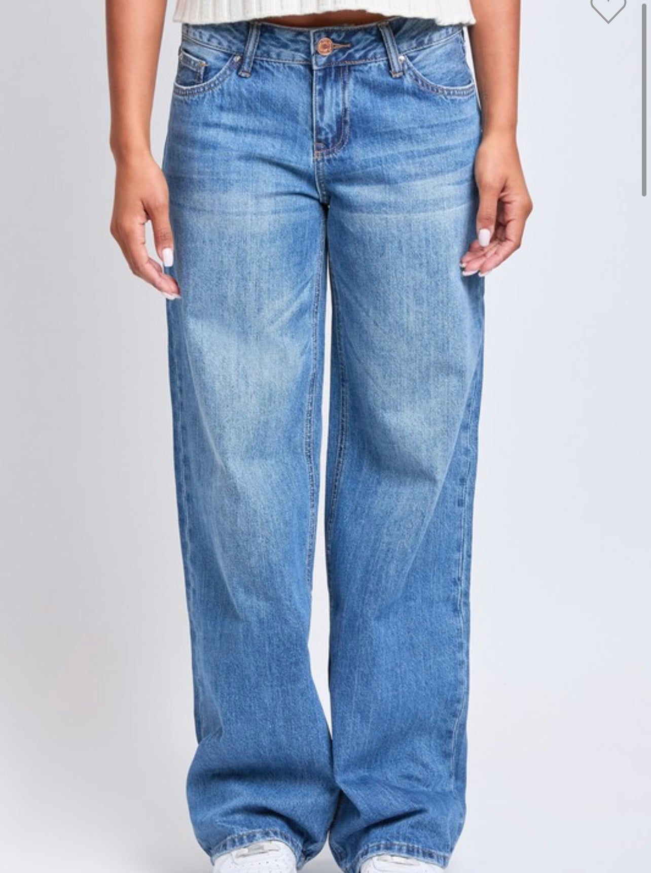 Low rise Wide Leg Jeans