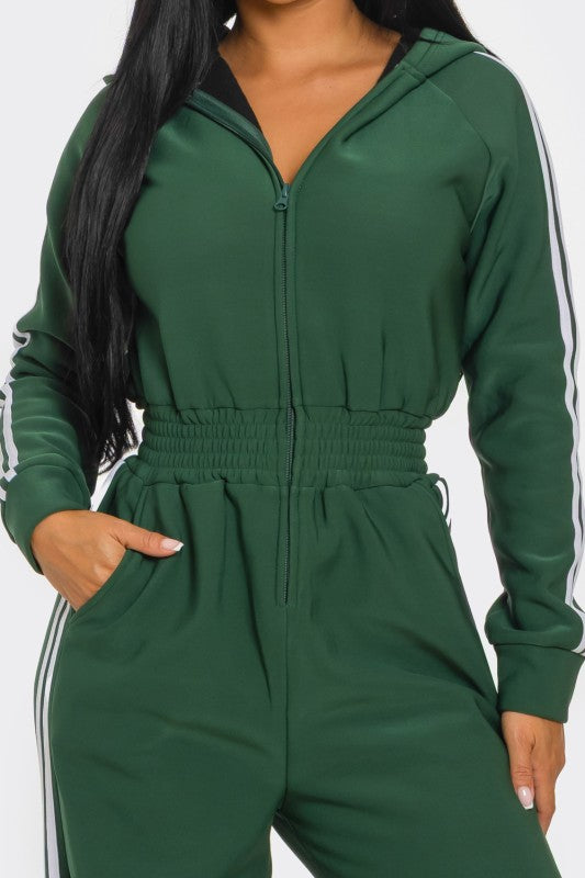 Hooded Jump suit