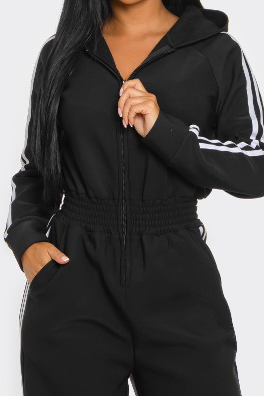 Hooded Jump suit