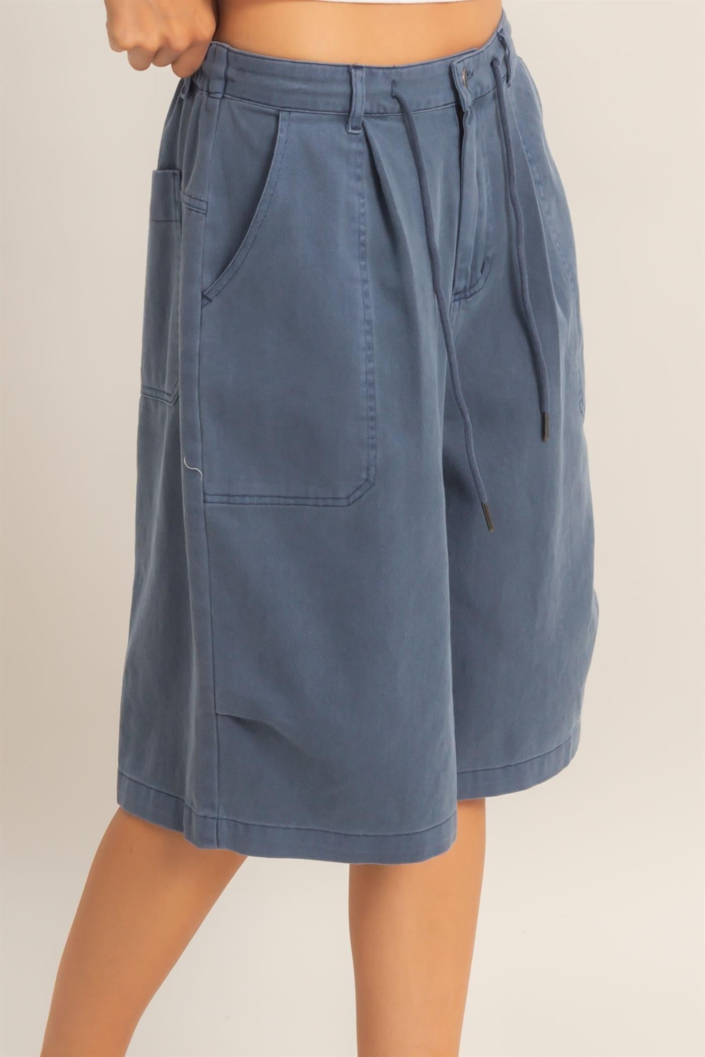 Drawstring Jorts