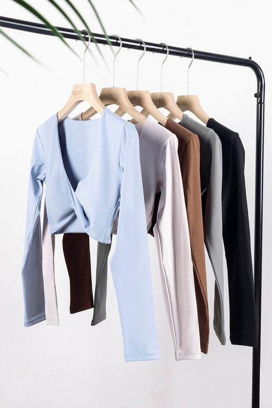 Twist Compression crop