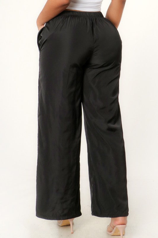 Striped Wide Pants