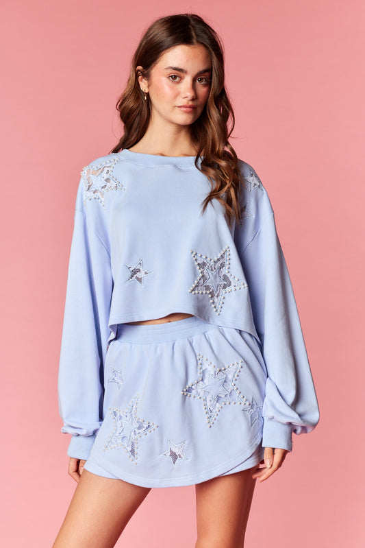 Star Laces Skort Set