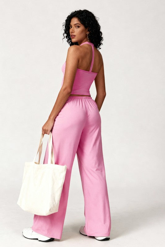 Halter&Pants Set