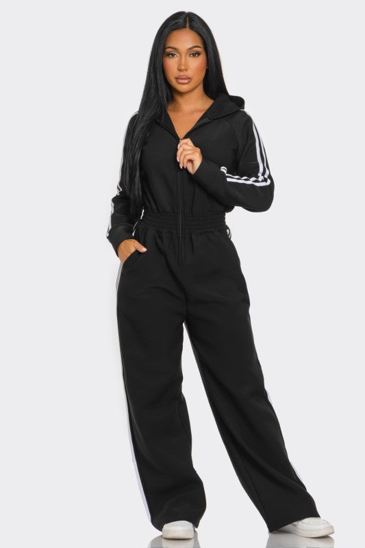 Hooded Jump suit