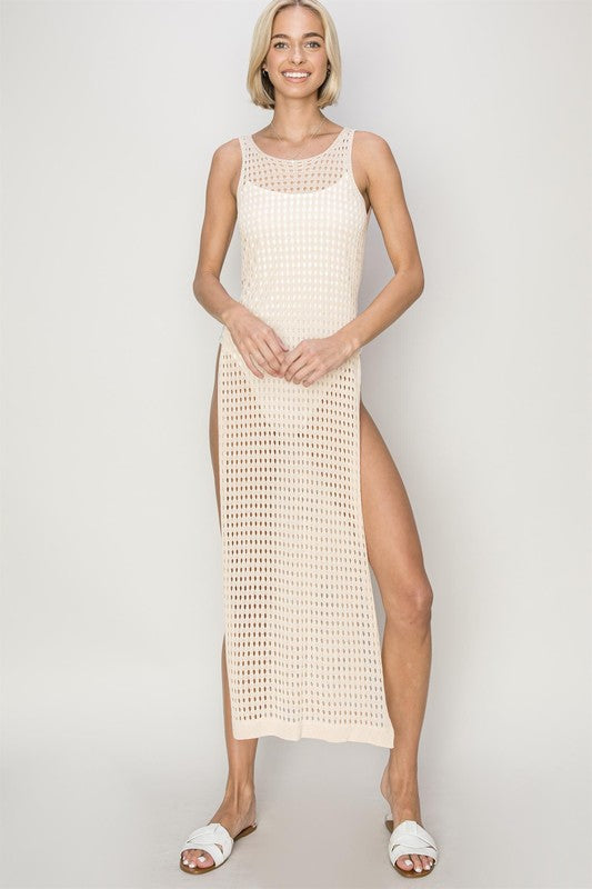 Sandy Crochet Coverup Dress