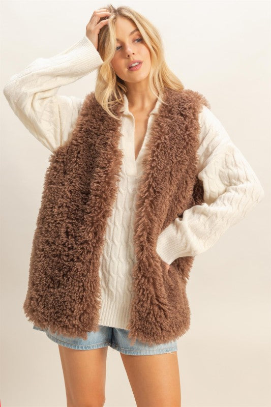 Fuzzy Vest