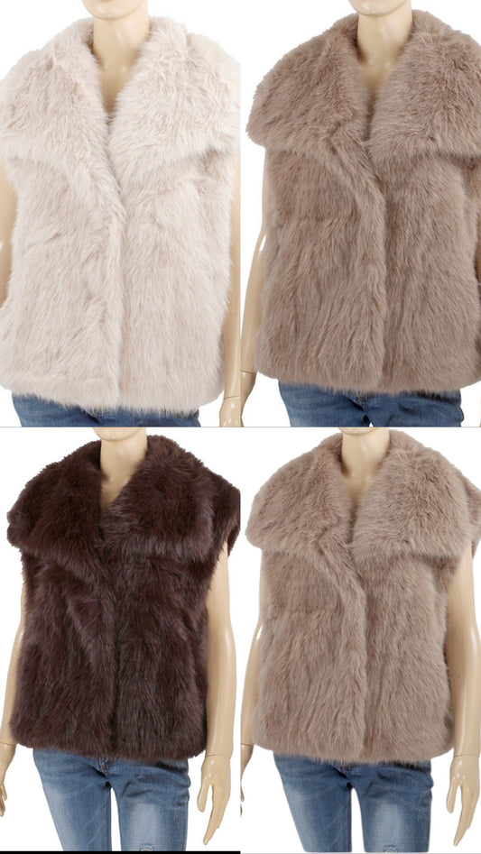 Her Fur Vest