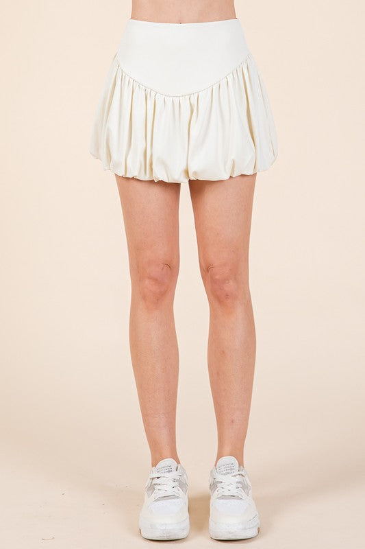 Balloon Mini Skirt