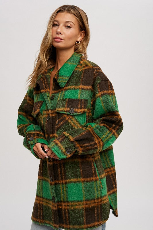 The Grinch Flannel Coat