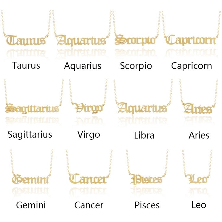 Zodiac Necklace
