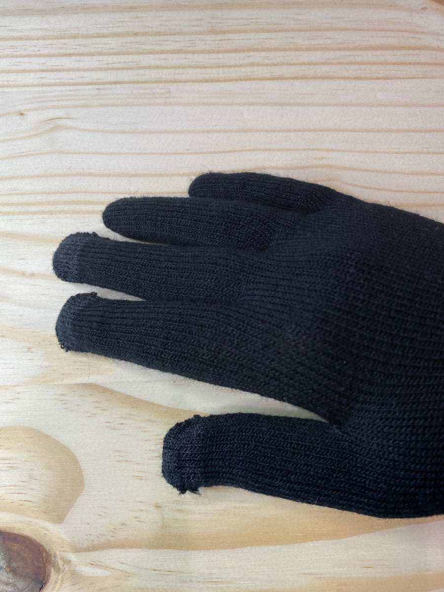 Black Touch Screen Gloves