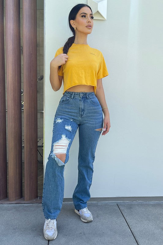 Toni Straight Leg Denim