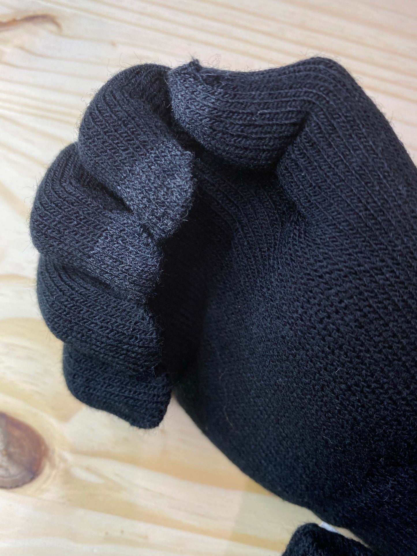 Black Touch Screen Gloves