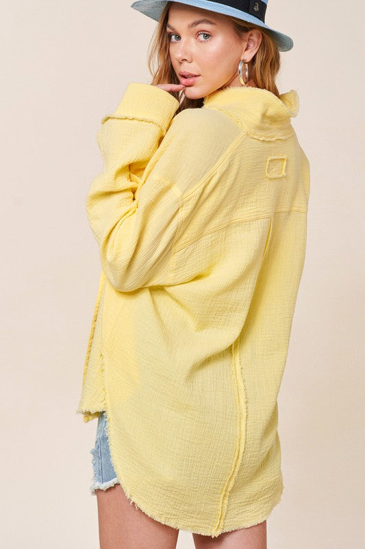 Maely Button UpShirt
